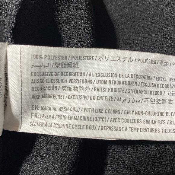 Abercrombie & Fitch Flowy Mini Spaghetti Strap Fancy Back Dress Size Small - Picture 9 of 9